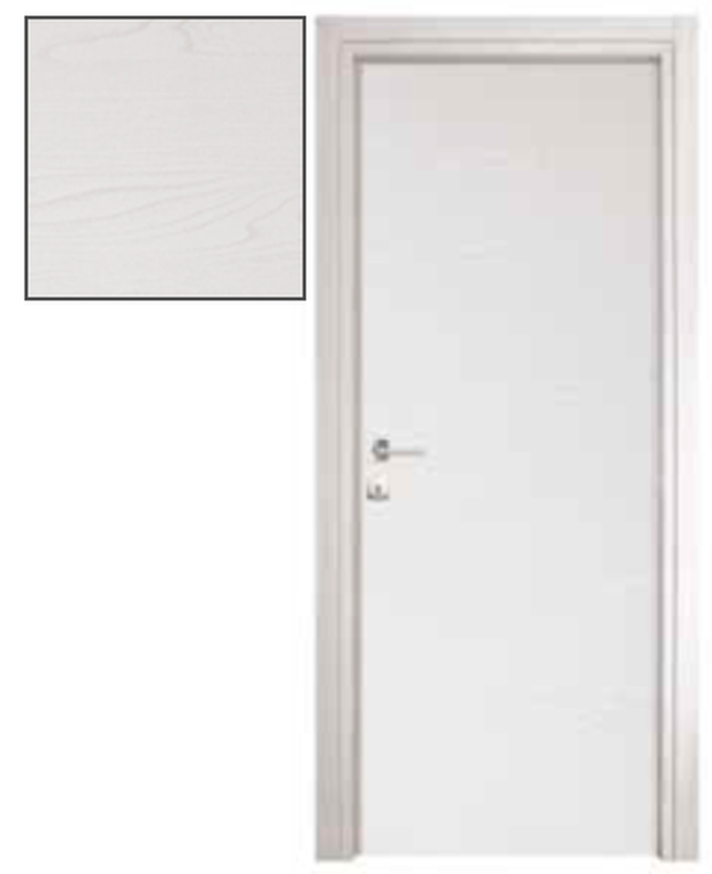 PORTA BATTENTE 90X210CM FRASSINO BIANCO