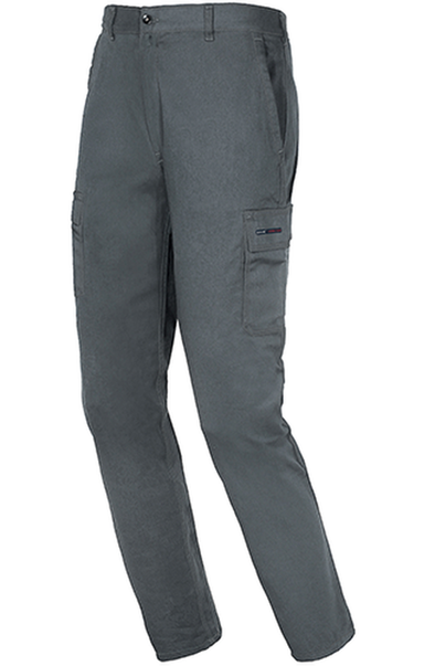 PANTALONE LAVORO MULTITASCHE GRIGIO TG. S