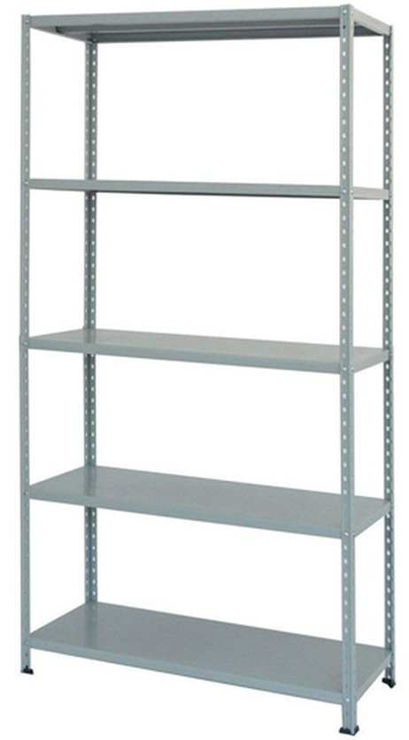 SCAFFALE KIT 80X40X200HCM GRIGIO CHIARO SP.15/10