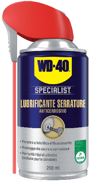 LUBRIFICANTE SPRAY PER SERRATURE WD40 SPECIALIST 250ML