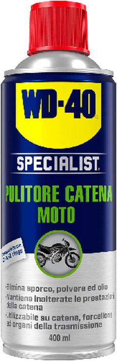 PULITORE CATENA SPRAY WD40 SPECIALIST MOTO 400ML