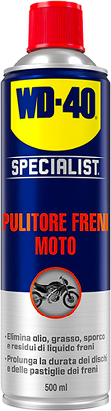 PULITORE PER FRENI SPRAY WD40 SPECIALIST MOTO 500ML