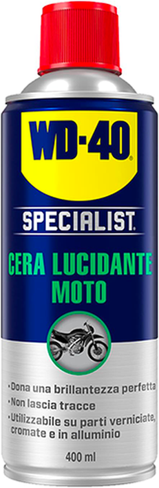 CERA LUCIDANTE SPRAY WD40 SPECIALIST MOTO 400ML
