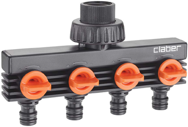 PRESE 4 VIE 3/4" CLABER 8580