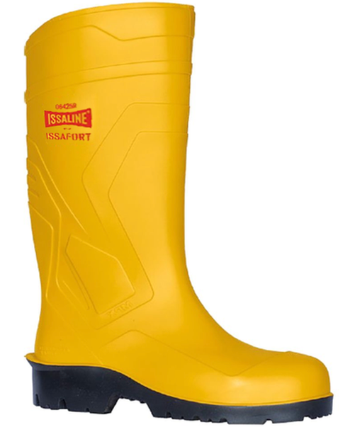 STIVALI IN GOMMA NITRILICA SICUREZZA N.38 GIALLO