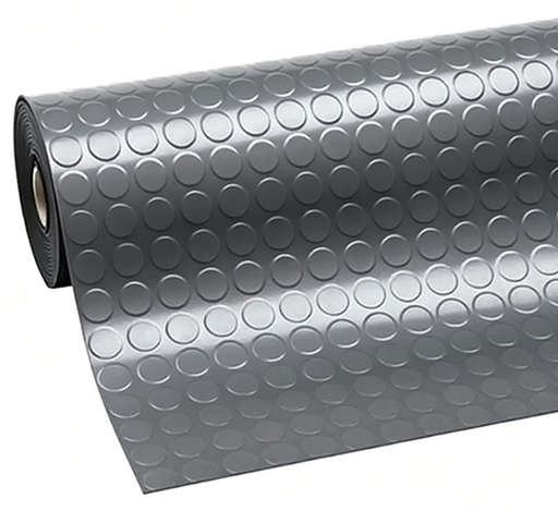 COPRIPAVIMENTO BULLONATO PVC MT25 H100 GRIGIO MAURER 29431